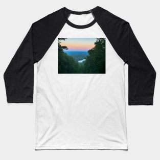 Tower Mountain Lookout Baseball T-Shirt